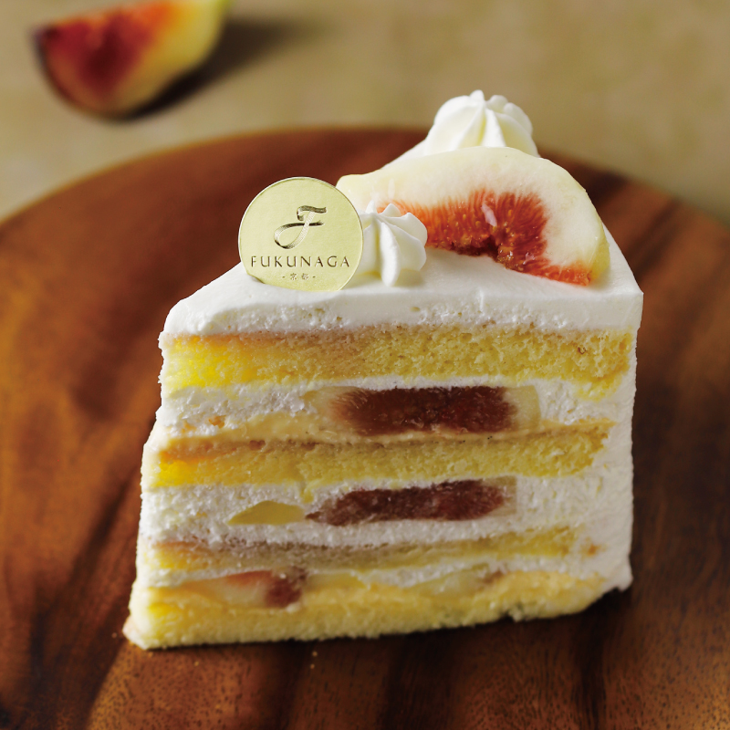 いちじくのショートケーキ